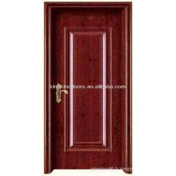 Nouveau Design en acier porte en bois KING-02(M) de Chine meilleure marque de porte intérieure